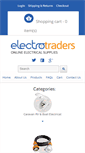 Mobile Screenshot of electrotraders.com.au